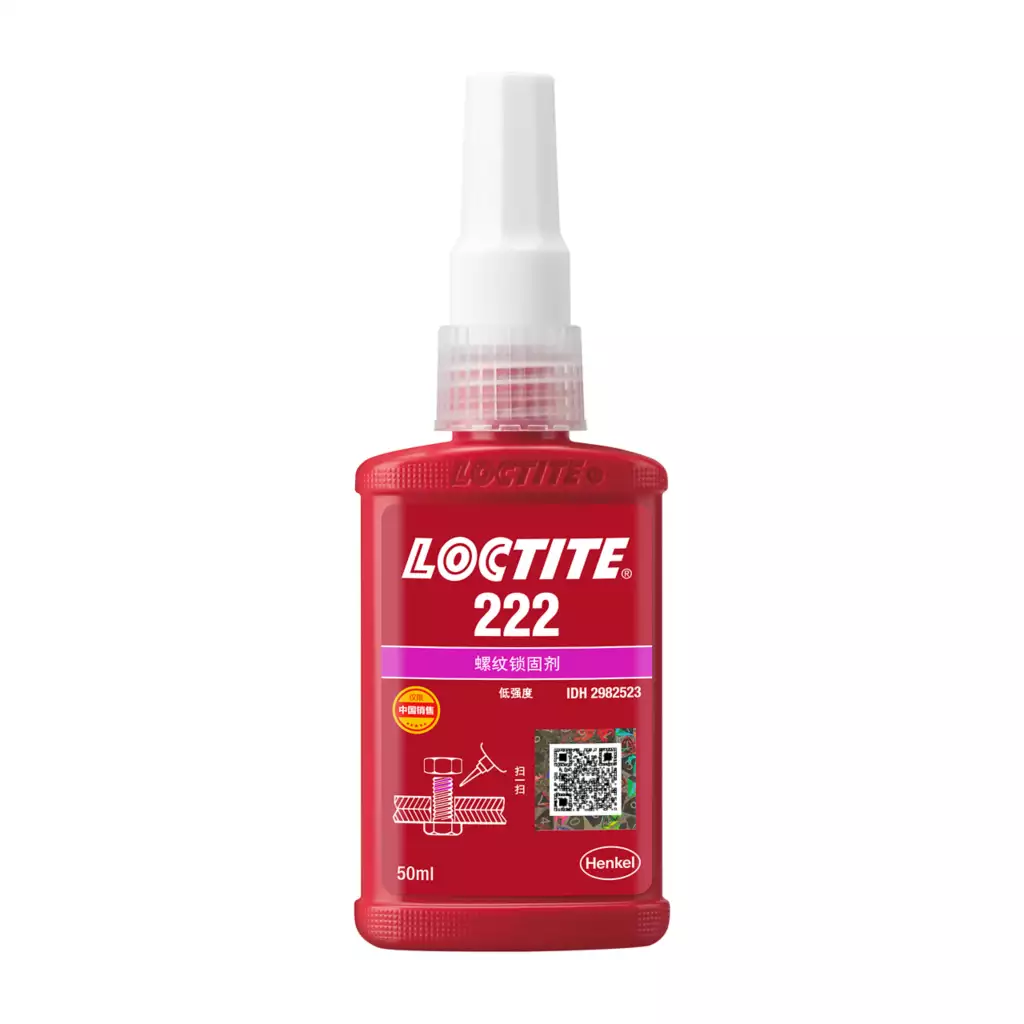 乐泰LOCTITE 222 低强度·可拆卸螺纹锁固剂 M2-M12 福州厦门泉州现货
