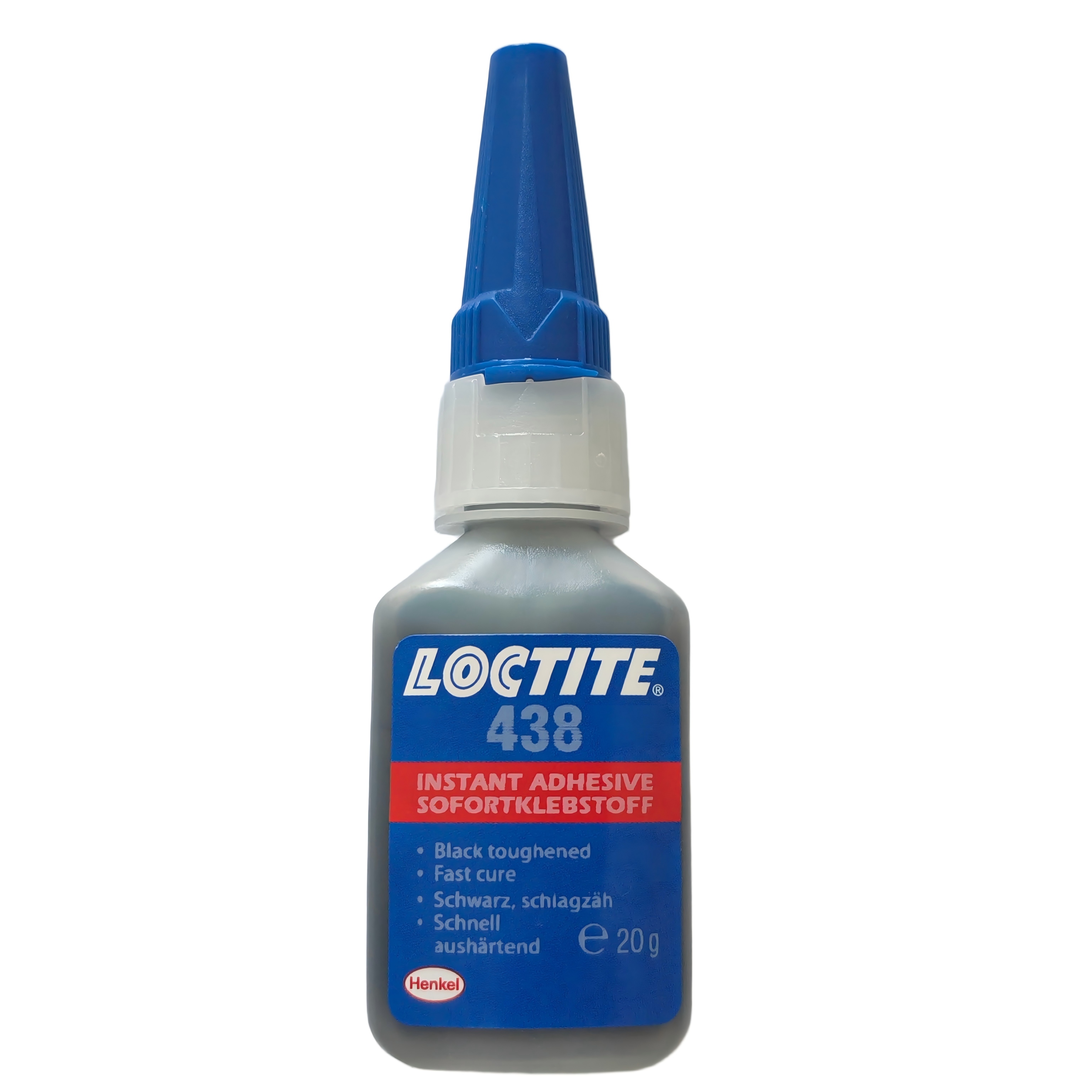乐泰LOCTITE 438 低白化·塑料粘接瞬干胶 福州厦门泉州现货